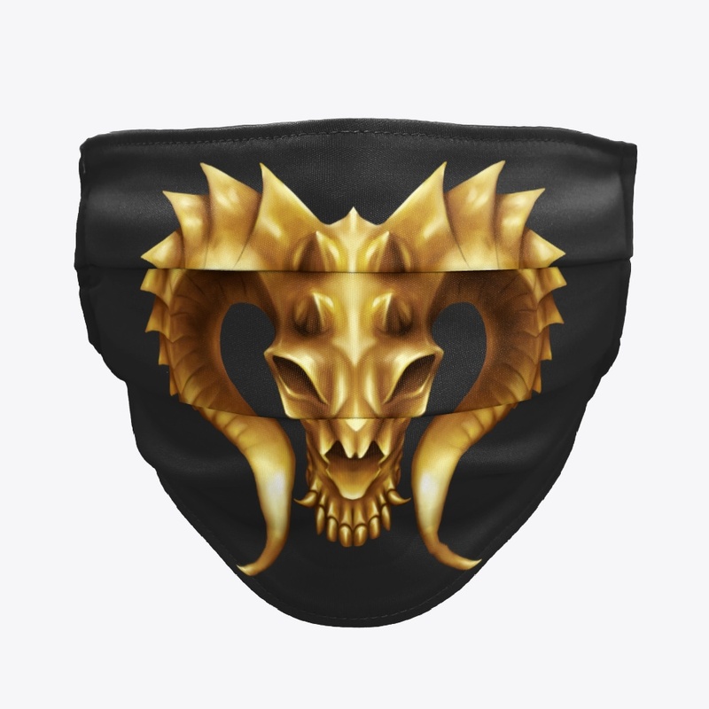 Gold Taun Skull