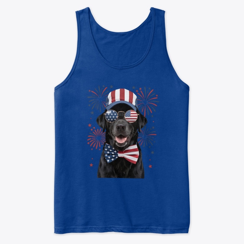 Patriotic Labrador