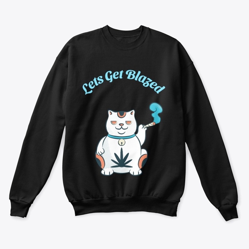 Lets Get Blazed Signature Design