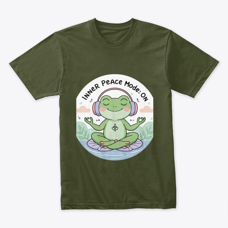 Inner Peace Mode Frog Tee