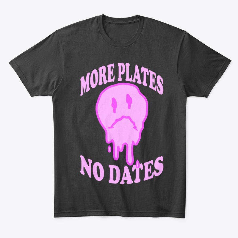 More plates, No dates (pink)