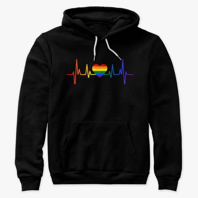 LGBT Gay Pride Heartbeat