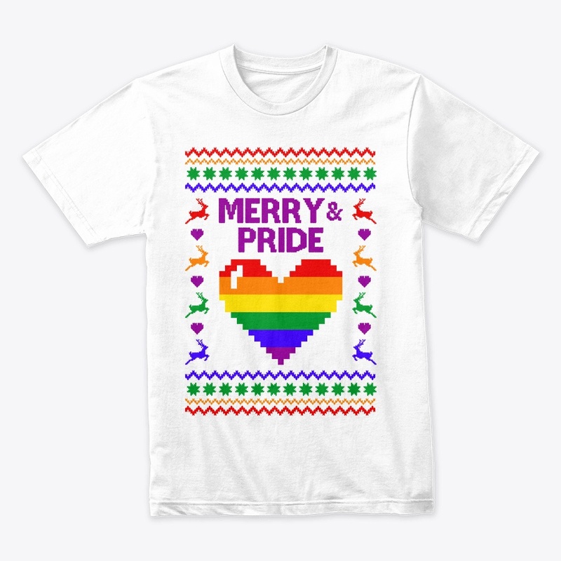 Merry And Pride LGBT Ugly Sweater