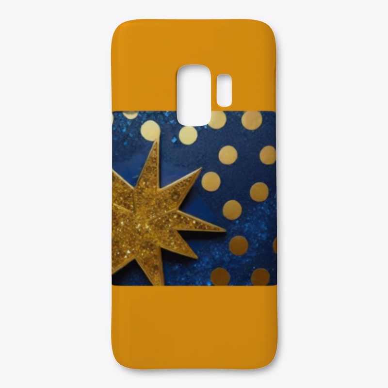Shining blue star