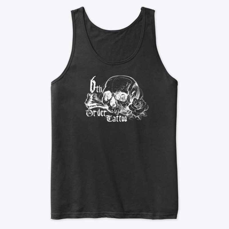 Skull Sketch (White Print)