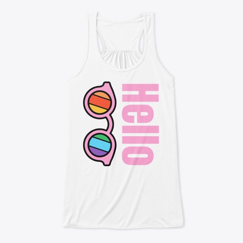 Hello Rainbow Sunglasses