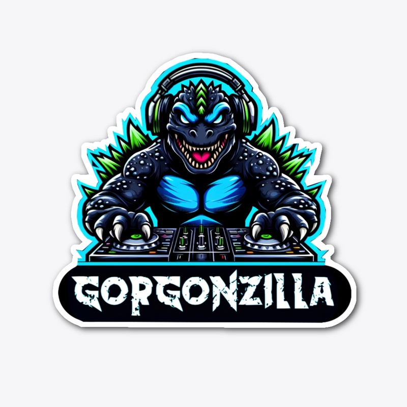 Gorgonzilla Sticker