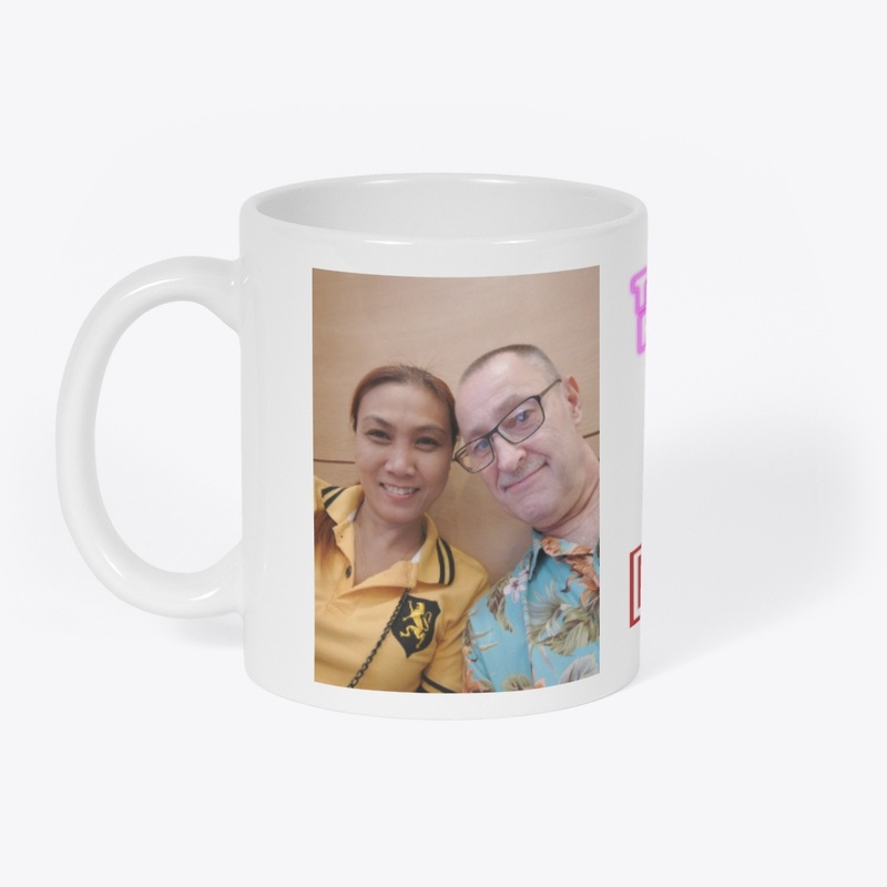Andy & Tad Photo Mug