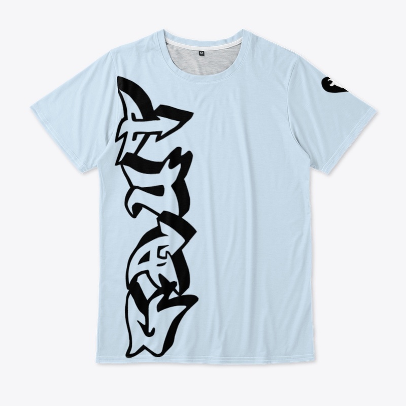 Gaut Spray Paint all-over tee