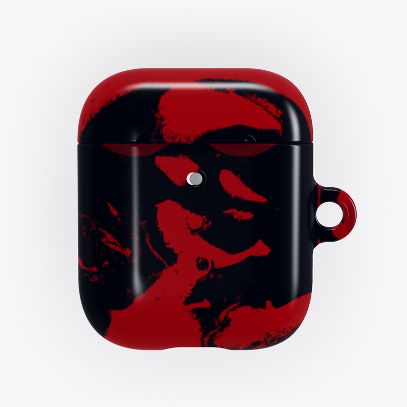 Gorgeous Red Black Abstract 