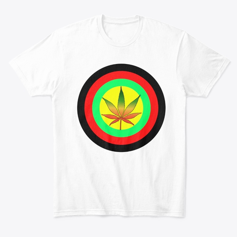Captain Cannabis Shield Blk Red Grn Ylw