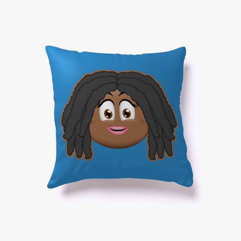 Dreadlocks And Smiles Pillow 