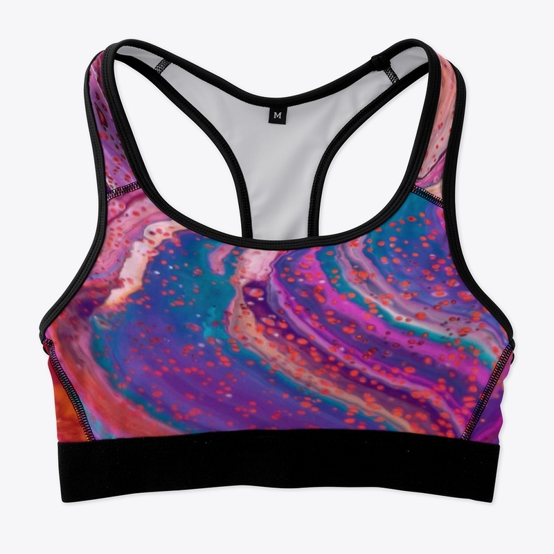 SPORTS BRA - HELTER SKELTER