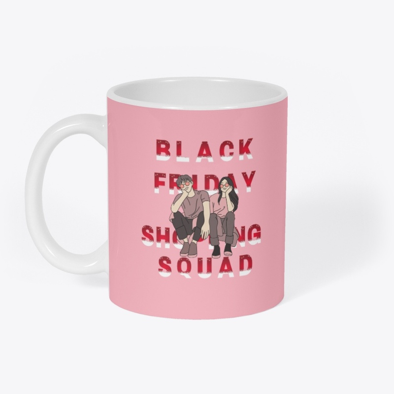 Black Friday Shopping Squad Funny Couple