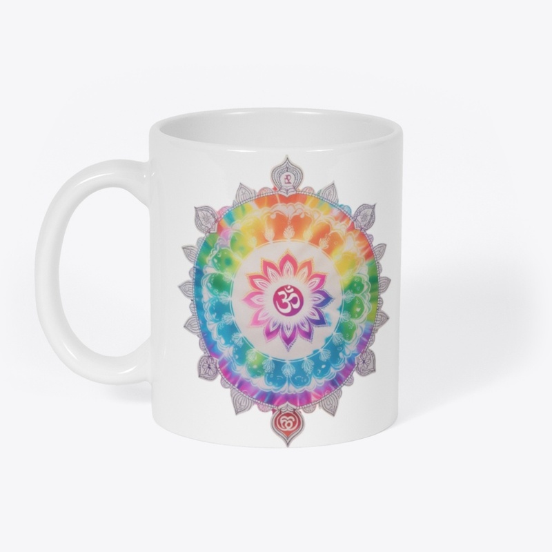 Om Mandala 100% Classic  Yoga Design 