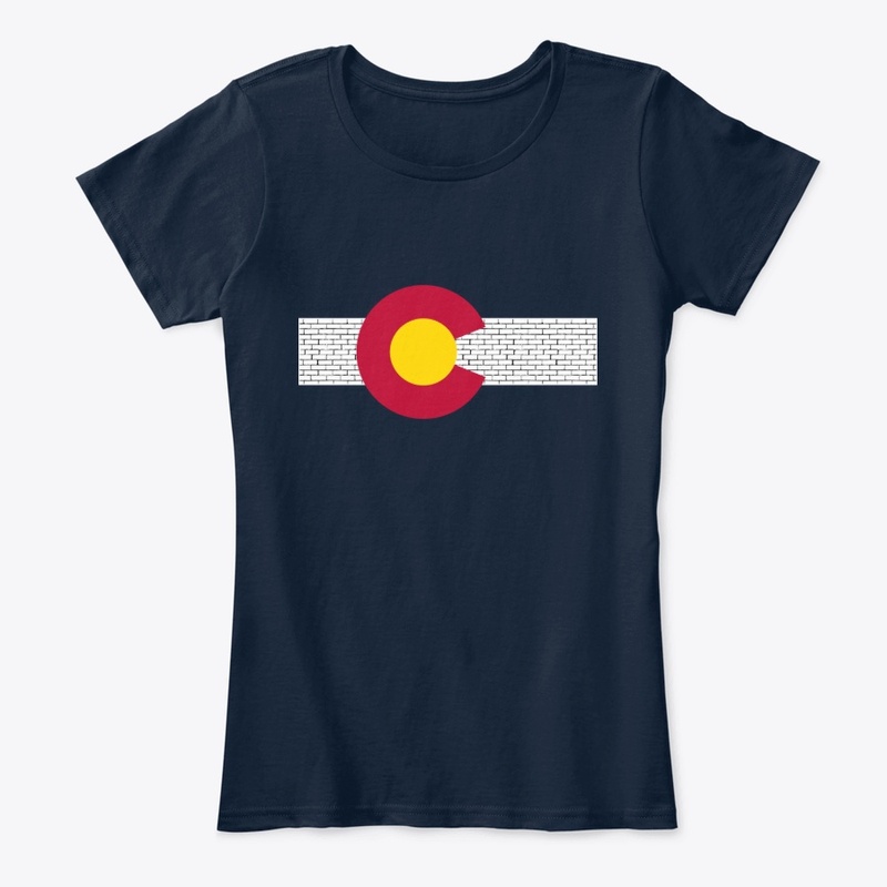 Colorado Border Wall Flag