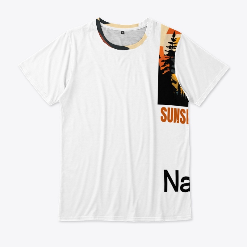 Black and Orange T shirt