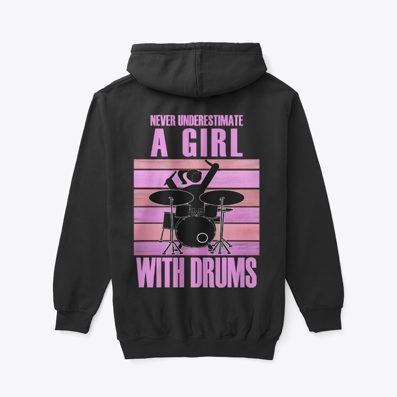 ACD-GIRL W/DRUMS Zip Hoodie