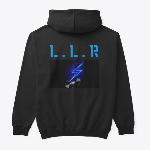 Llr Logo Black T-Shirt Back