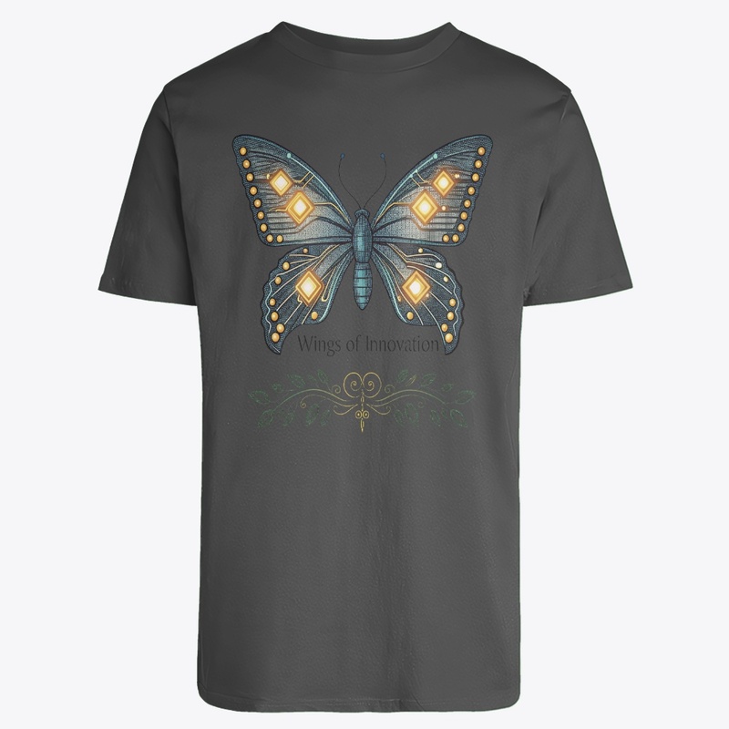 Robotic Butterfly T Shirt design