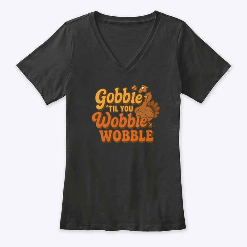 Gobble ’Til You Wobble Wobble Tee
