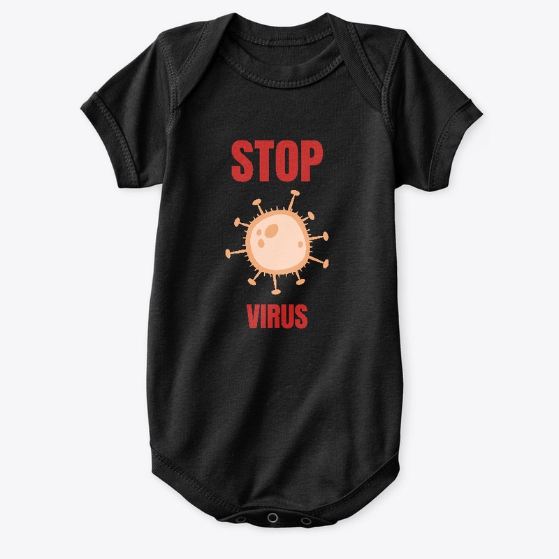 STOP CORVID 19 VIRUS T SHIRT