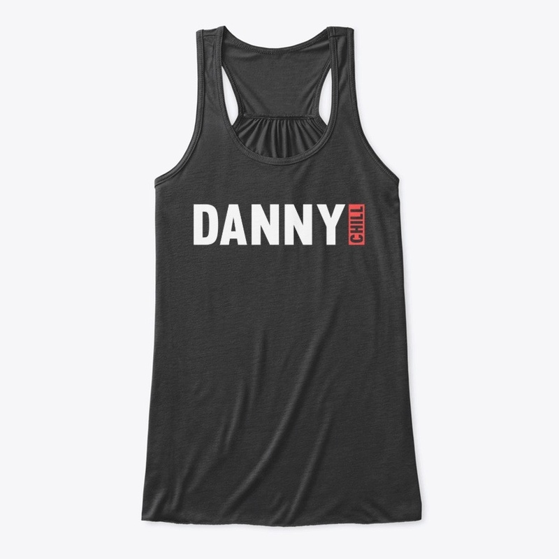 Danny Chill (Red Vert), White on Black
