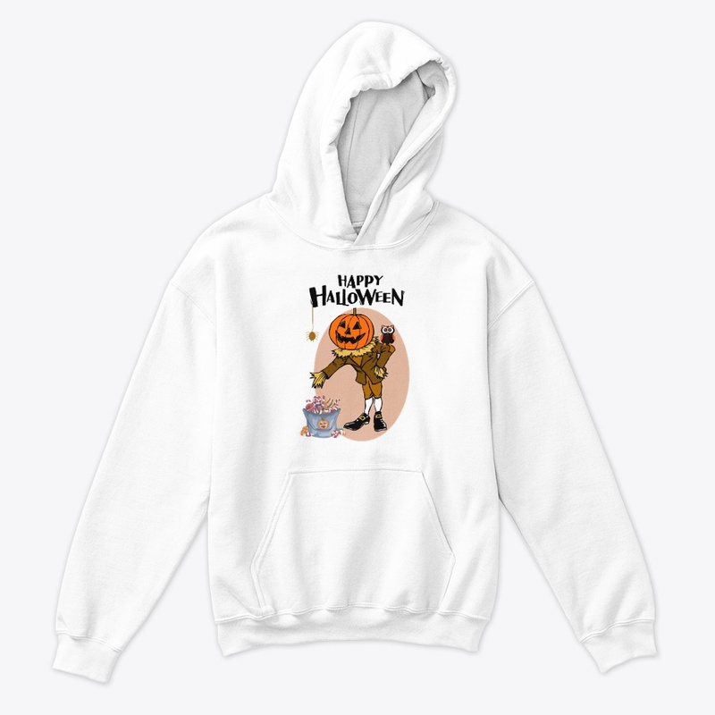 Happy Halloween Pumpkin Man Design