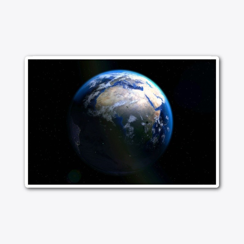 The planet earth and the African 
