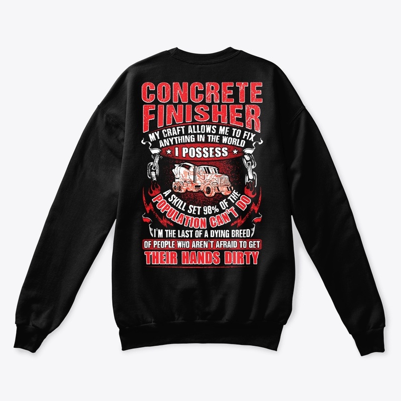 Concrete Finisher's Craft Hoodie