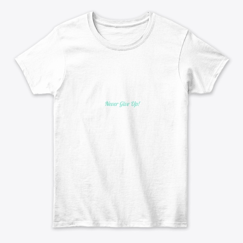 Neve give up graphic T-shirt