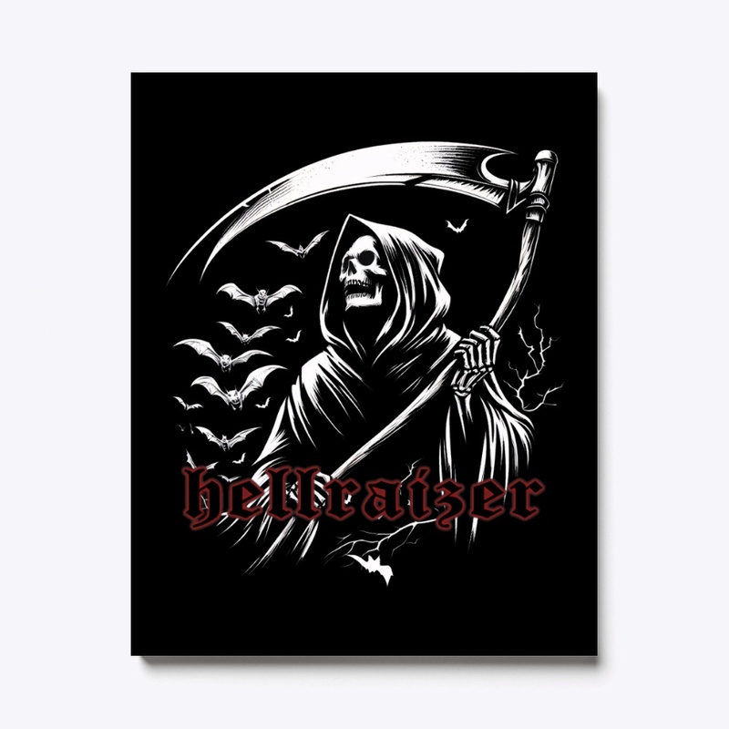 HellRaizer Reaper with Bats Flying