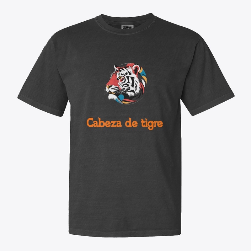 Cabeza de tigre-T-Shirt, 