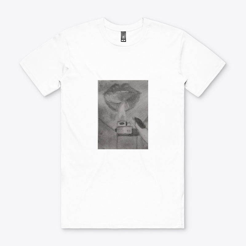 White Graphic Tee