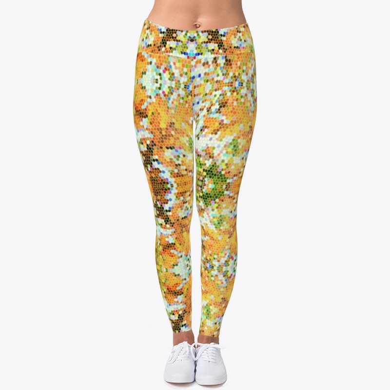 Small Mosaic Pattern Legging