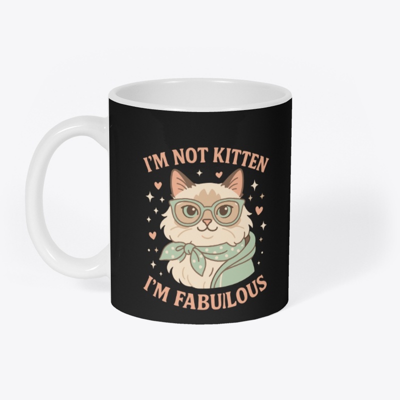 I’m Not Kitten Quote Tee