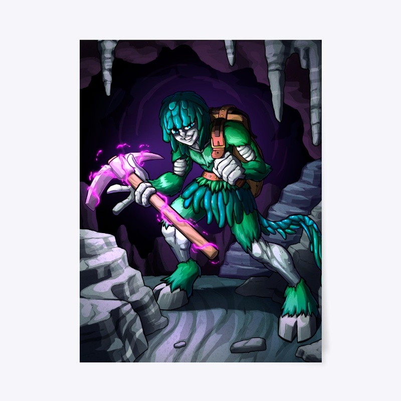 The Rascalian Mountain Gifter POSTER