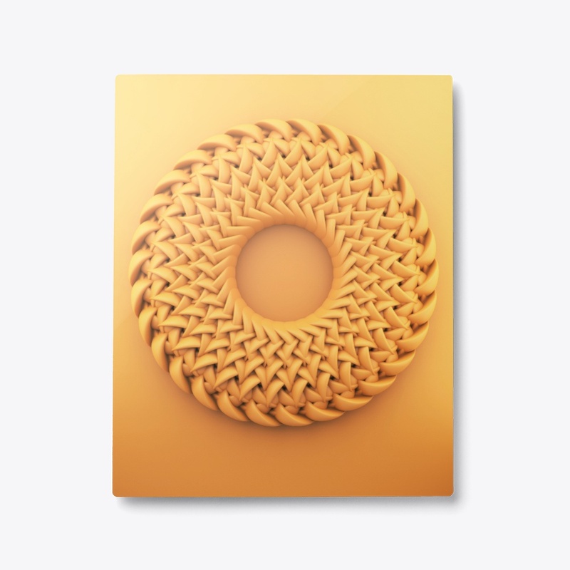 new round design and art