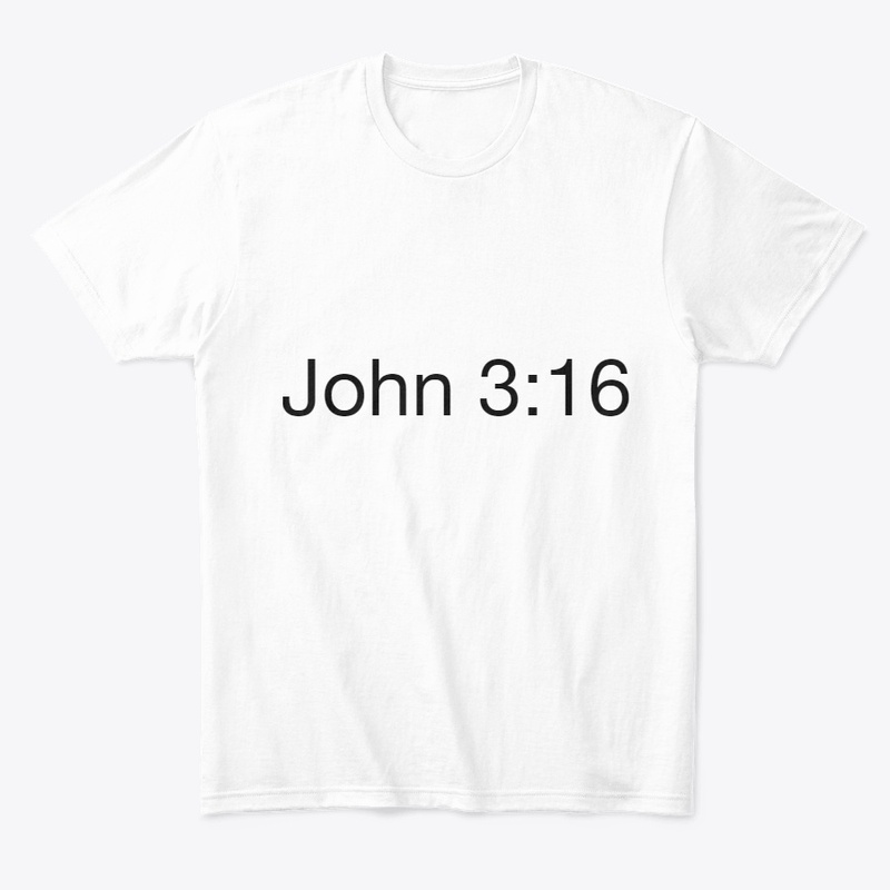 john 3:16 tee-shirt 