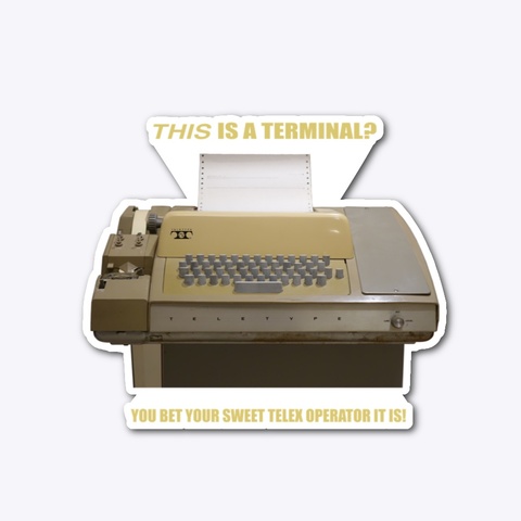 This Is A Terminal? Standard T-Shirt Front