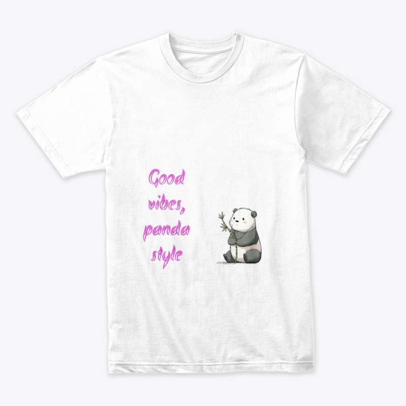 Good Vibes Panda Style