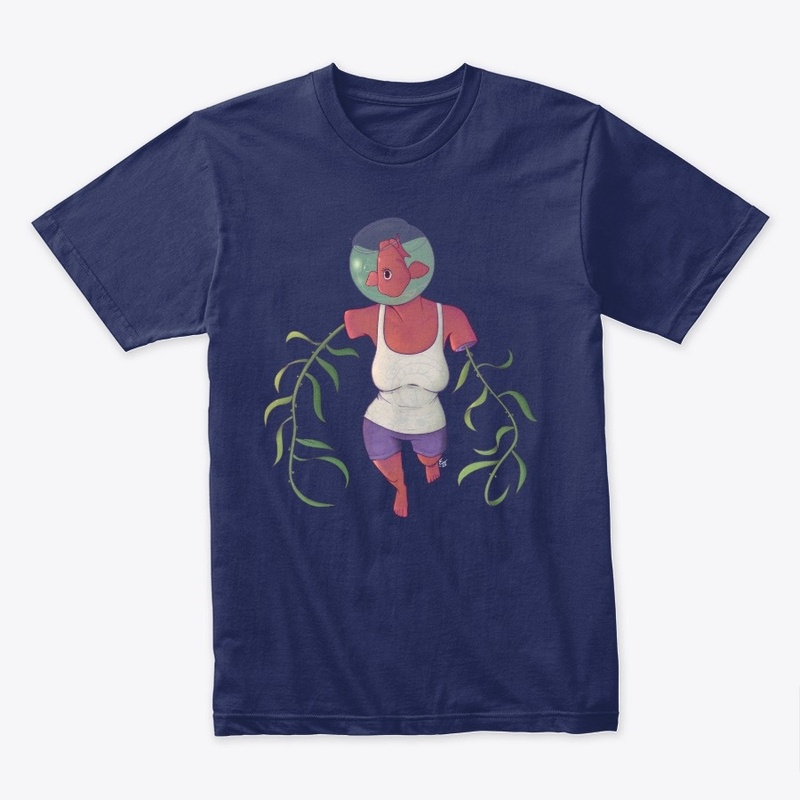 Original Art T-Shirt By Emma Buckley