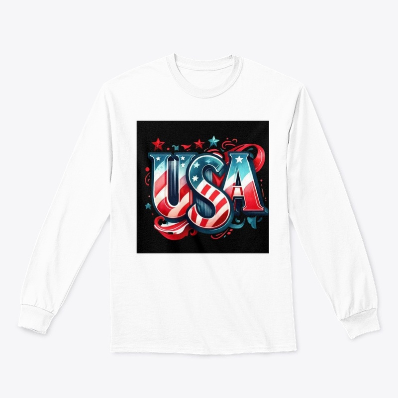 USA t shirt on top selling 