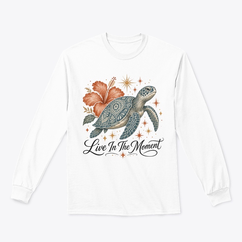 Boho Sea Turtle  vintage Graphic Shirt