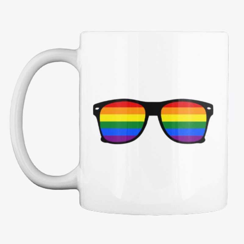 Funny Rainbow Sunglasses LBGT