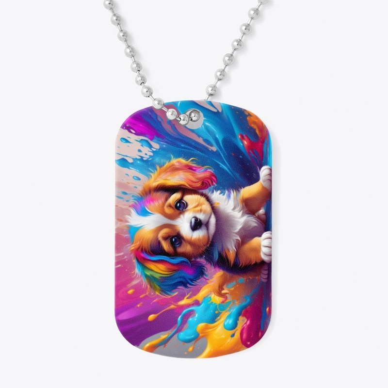 Colorful Splash Puppy - PG18