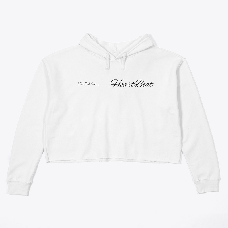 HeartBeat Tshirt White top Hoodie Tee