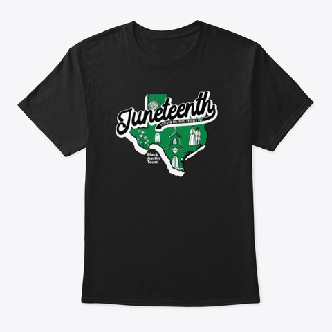 Juneteenth: Forever Free Black T-Shirt Front