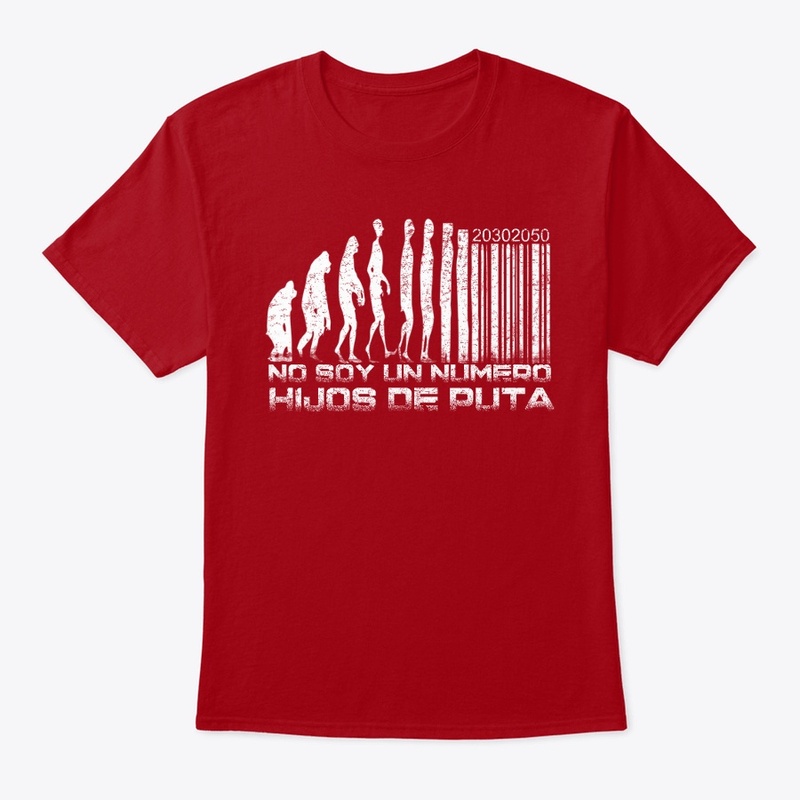 NO SOY UN NUMERO CODIGO DE BARRAS