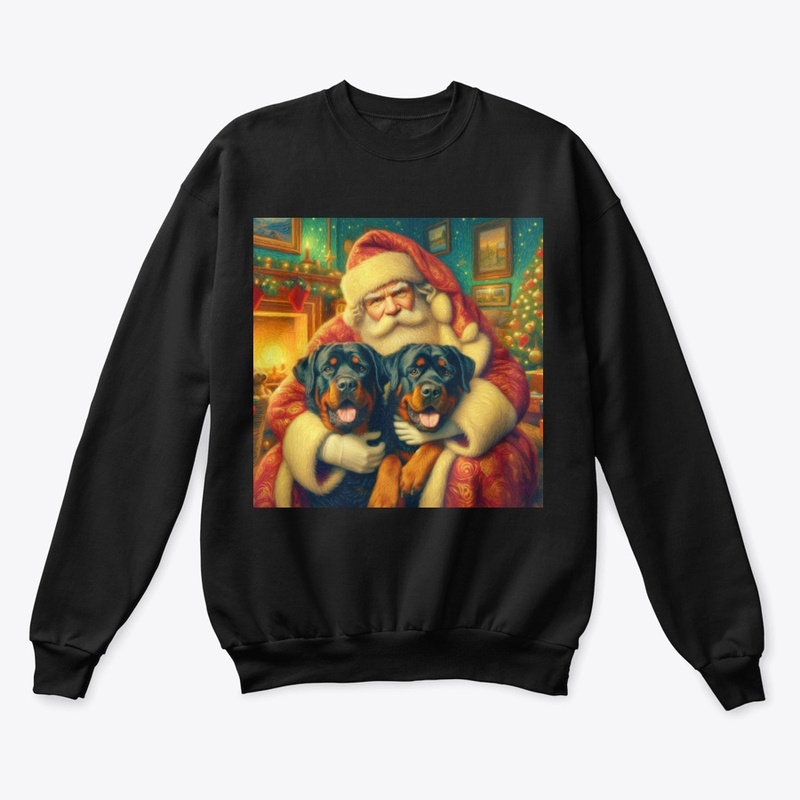 Rottweilers and Santa